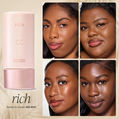 HZA CC color-correcting tinted serum