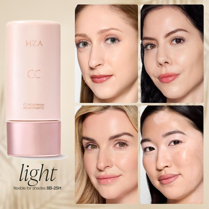 HZA CC color-correcting tinted serum
