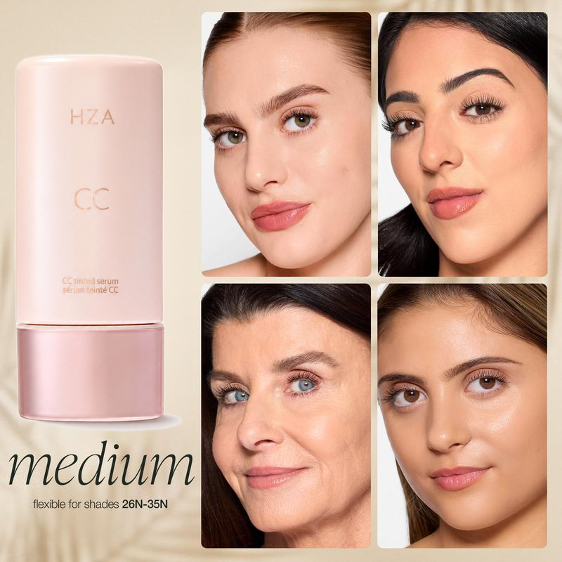 HZA CC color-correcting tinted serum