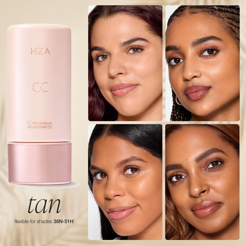 HZA CC color-correcting tinted serum