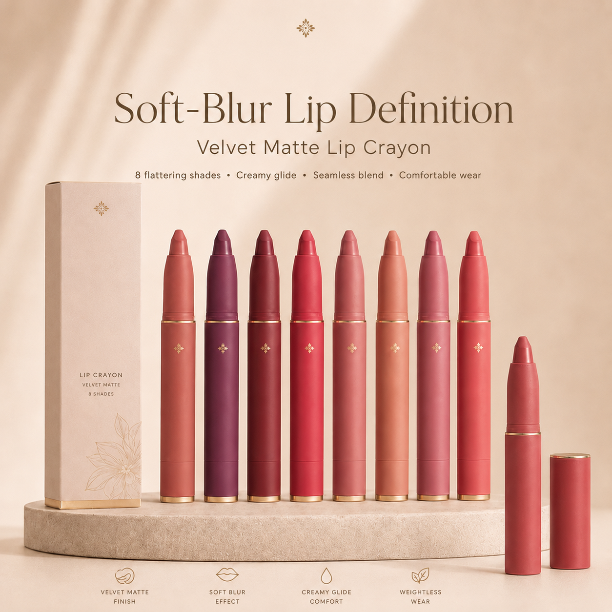 💜 Buy 1 Get 1 Free💜 Lip Liner — Waterproof, Long-Lasting Sculpt Effect