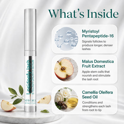 Lnsideefy lash eyelash growth serum