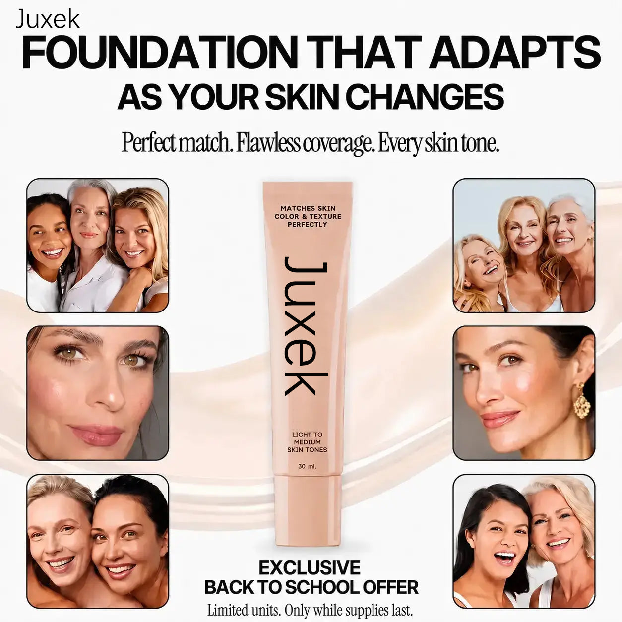 Juxek™ - Color Changing Foundation