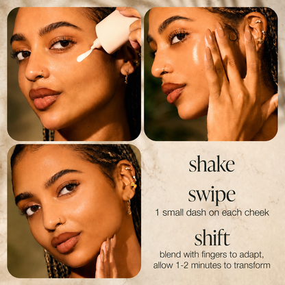 HZA CC color-correcting tinted serum