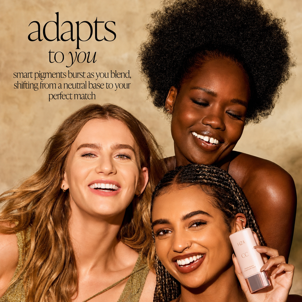 HZA CC color-correcting tinted serum