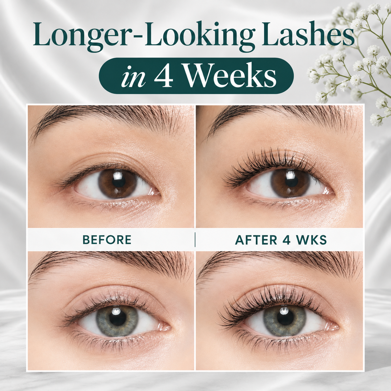 Lnsideefy lash eyelash growth serum